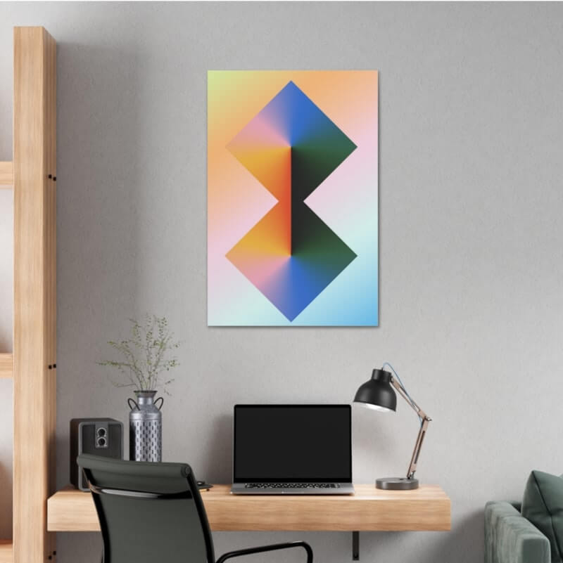 Abstract Canvas Prints Personalized candles 54
