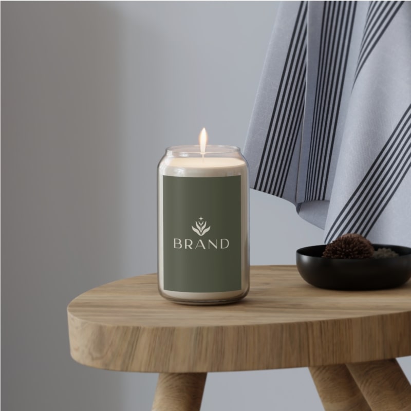 Custom Candles With Logo Design Personalized candles 15