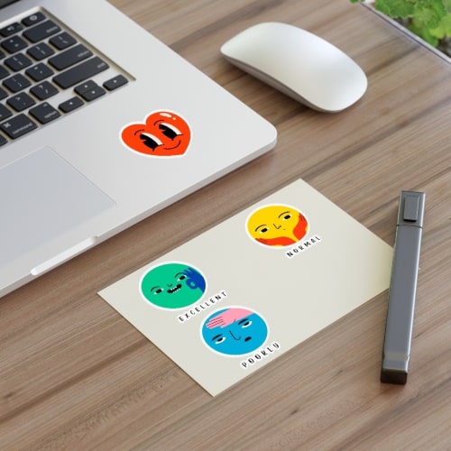 Custom Stickers banner LP Custom Notebooks 50