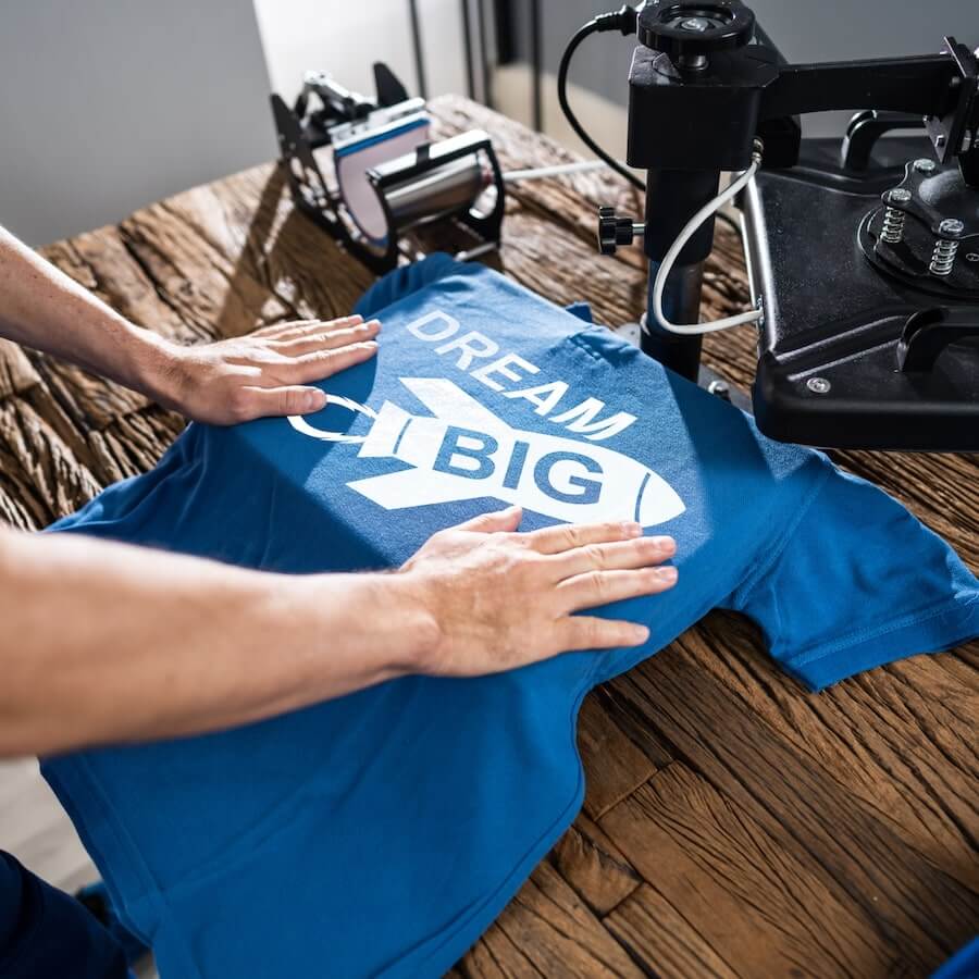 Direct to garment DTG printing Printify customization methods 2