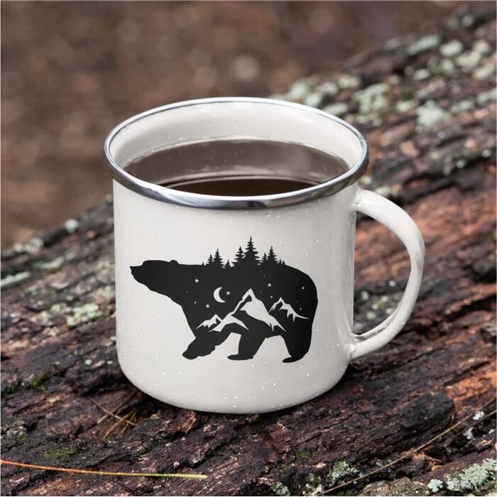Enamel Mug Design Ideas Animals Custom Enamel Mug 34