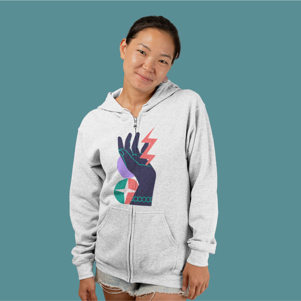 Order Personalized Zip up Hoodies in Bulk Bulk Orders 35
