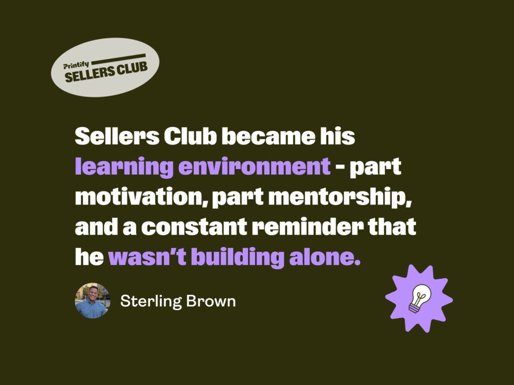 Sterling Browns Success Story Quote Let Sterling Brown’s Success Story inspire your next Shopify POD idea 2