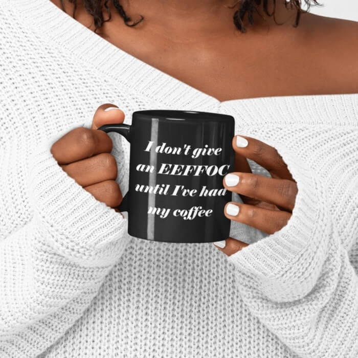 black coffee mugs funny Custom Mugs Canada 30