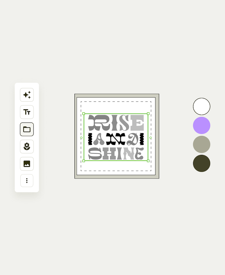 Discover our Product Creator and create with ease stickers Custom posters 16